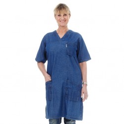 Klänning i denim, storsäljare!